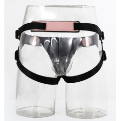 KinkHarness Harnais Gode-ceinture Pink Pants Rose